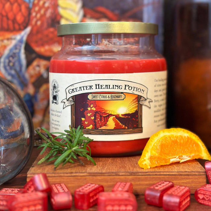 Cantrip Candles - Greater Healing Potion 16oz Candle - for just $41.99! 