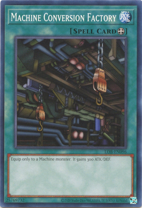 Machine Conversion Factory (25th Anniversary) [LOB-EN096] Common - for just $0.15! 