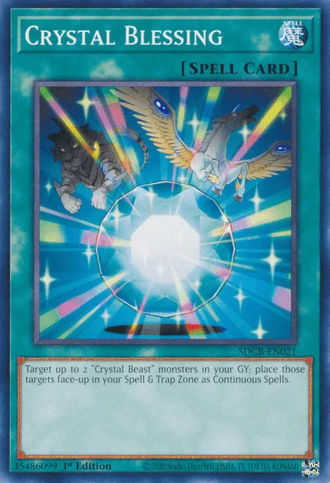 Crystal Blessing [SDCB-EN021] Common - for just $0.10! 