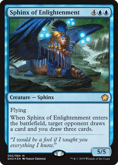 Sphinx of Enlightenment (Magic Game Night 2019) Near Mint Foil - for just $0.65! 