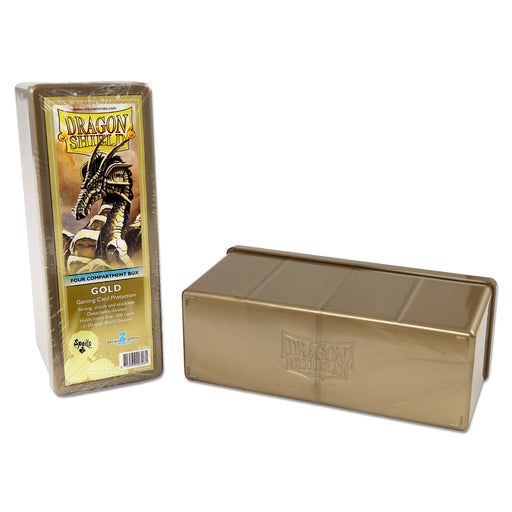 Dragon Shield: Four-Compartment Deck Box - Gold - Just $0! Shop now at Retro Gaming of Denver