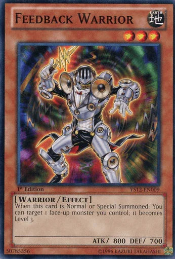 Feedback Warrior [YS12-EN009] Common - for just $0.10! 