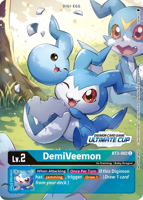 DemiVeemon [BT3-002] (April Ultimate Cup 2022) [Release Special Booster Promos] - Just $1.50! Shop now at Retro Gaming of Denver