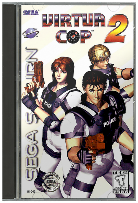 Virtua Cop 2 – Sega Saturn (SS) - for just $24.99! 