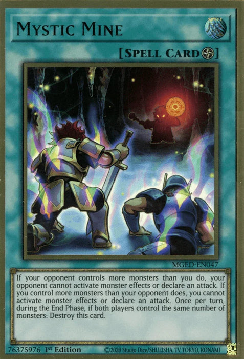 Mystic Mine [MGED-EN047] Gold Rare - for just $0.20! 