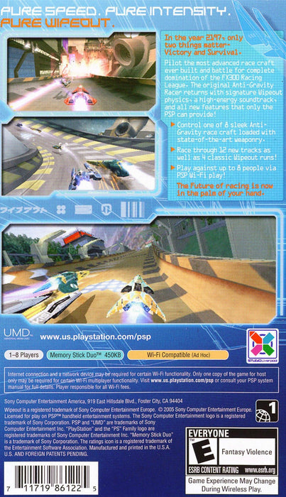 Wipeout Pure  – PlayStation Portable (PSP) - for just $8.99! 