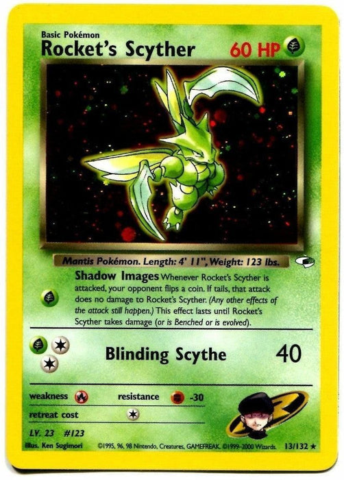 Rocket's Scyther (13/132) [Gym Heroes Unlimited] - for just $33.50! 