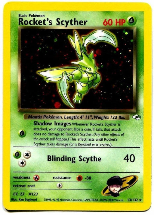 Rocket's Scyther (13/132) [Gym Heroes Unlimited] - for just $33.80! 