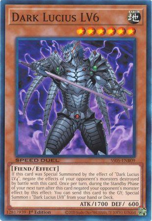 Dark Lucius LV6 [SS05-ENB09] Common - for just $0.15! 