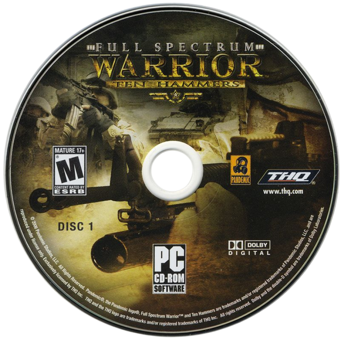 Full Spectrum Warrior: Ten Hammers – PlayStation 2 (PS2) - for just $5.99! 