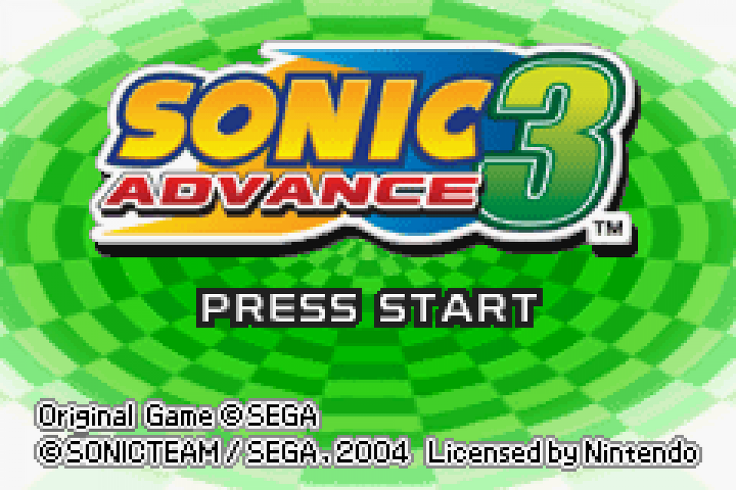 Sonic Advance 3 – Game Boy Advance (GBA) - for just $25.99! 