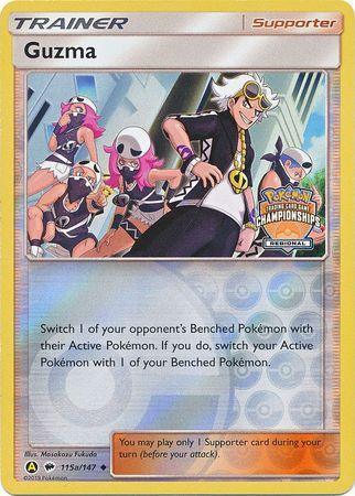 Guzma (115a/147) (Regional Championship Promo) [Sun & Moon: Burning Shadows] - for just $5.35! 