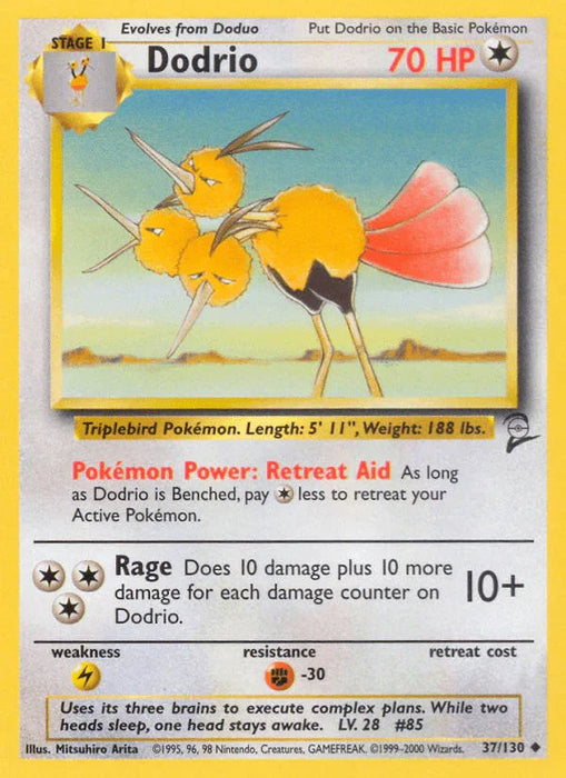 Dodrio (37/130) [Base Set 2] - for just $1.25! 