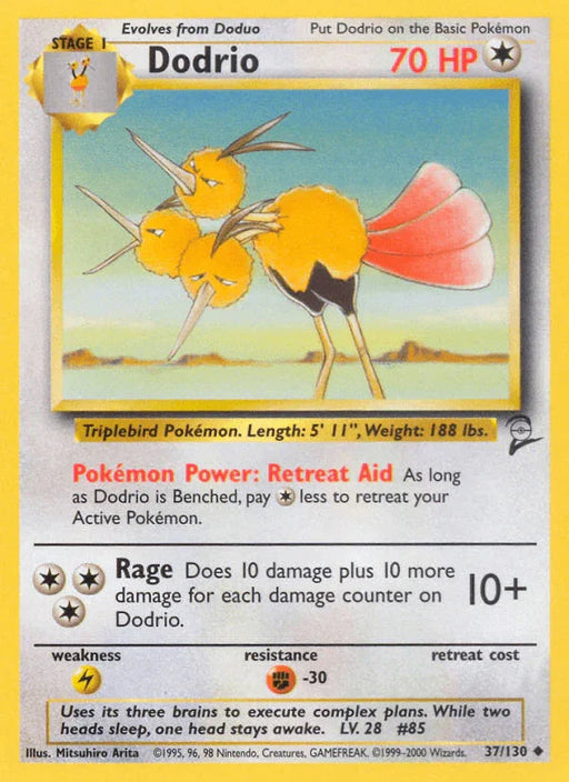 Dodrio (37/130) [Base Set 2] - for just $1! 