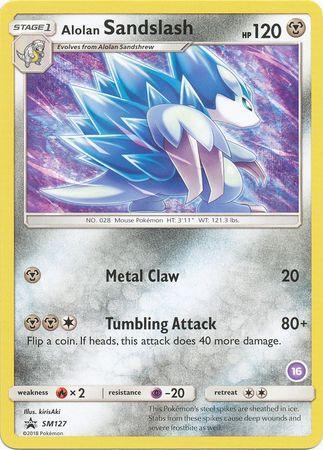 Alolan Sandslash (SM127) (Deck Exclusive #16) [Sun & Moon: Trainer Kit - Alolan Sandslash] - for just $0.60! 