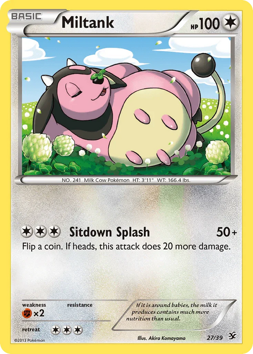 Miltank (27/39) [XY: Kalos Starter Set] - for just $4.40! 