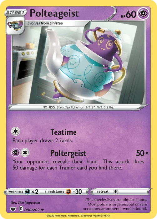 Polteageist (090/202) [Sword & Shield: Base Set] - for just $0.10! 