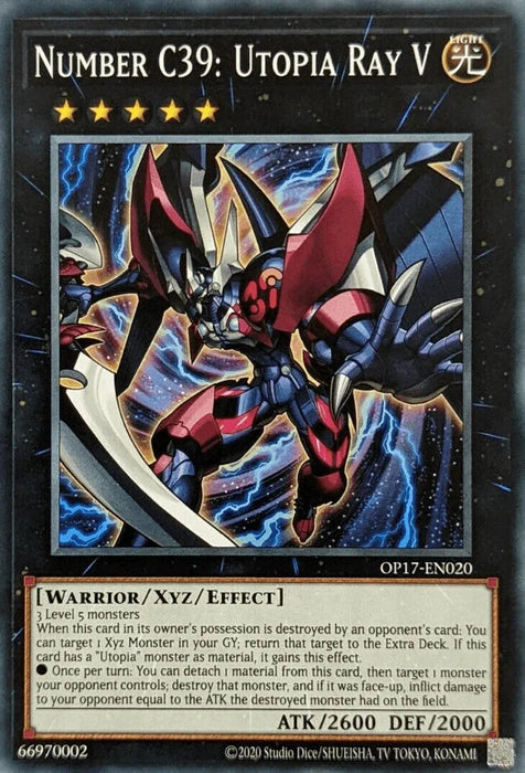 Number C39: Utopia Ray V [OP17-EN020] Common - for just $0.10! 