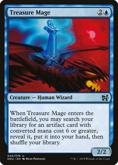 Treasure Mage (Duel Decks: Elves vs Inventors) Near Mint - for just $0.16! 
