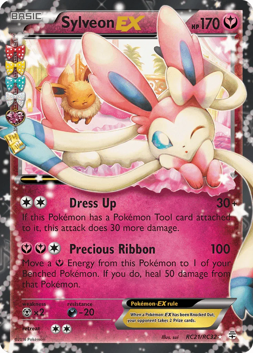 Sylveon EX (RC21/RC32) [XY: Generations] - for just $34.20! 