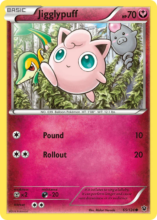 Jigglypuff (65/124) [XY: Fates Collide] - for just $0.15! 