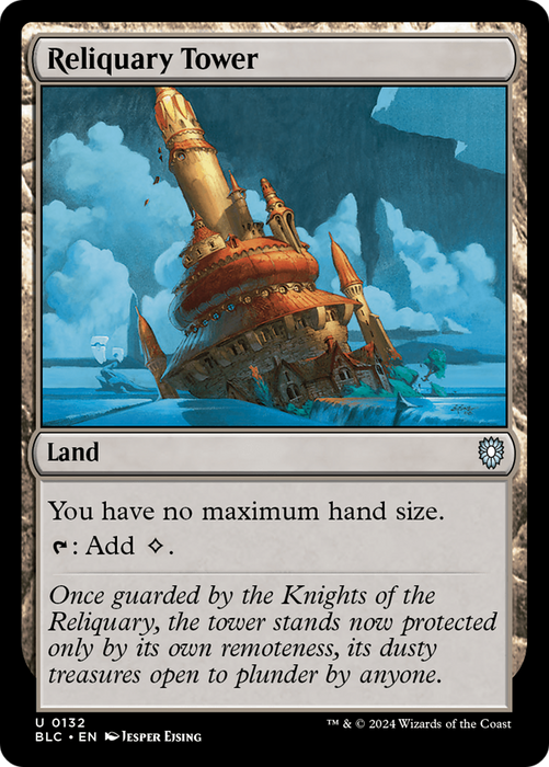 Reliquary Tower (BLC-132) - Bloomburrow Commander - for just $1.19! 