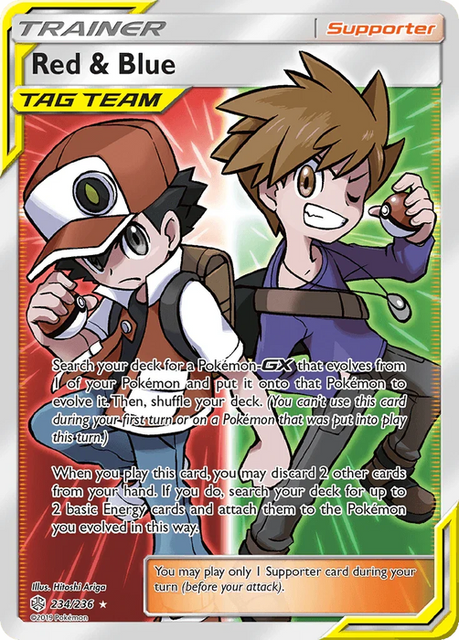Red & Blue (234/236) [Sun & Moon: Cosmic Eclipse] - for just $75! 