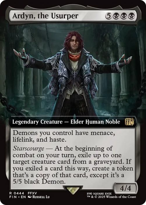 Ardyn, the Usurper (Extended Art) (FIN-444) - FINAL FANTASY: (Extended Art) Foil - for just $1.85! 