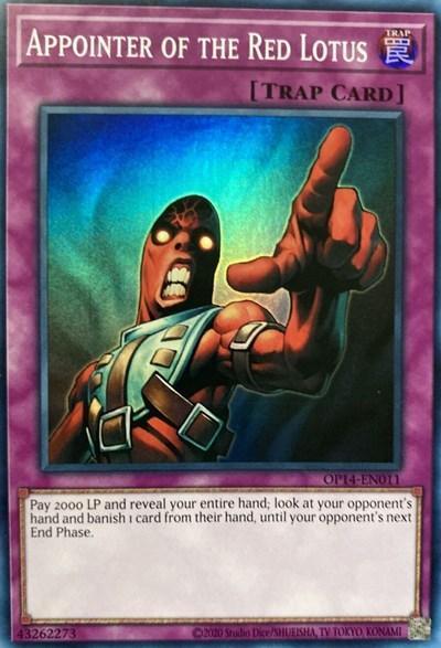 Appointer of the Red Lotus [OP14-EN011] Super Rare - for just $0.20! 