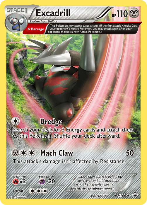 Excadrill (97/160) [XY: Primal Clash] - for just $0.95! 