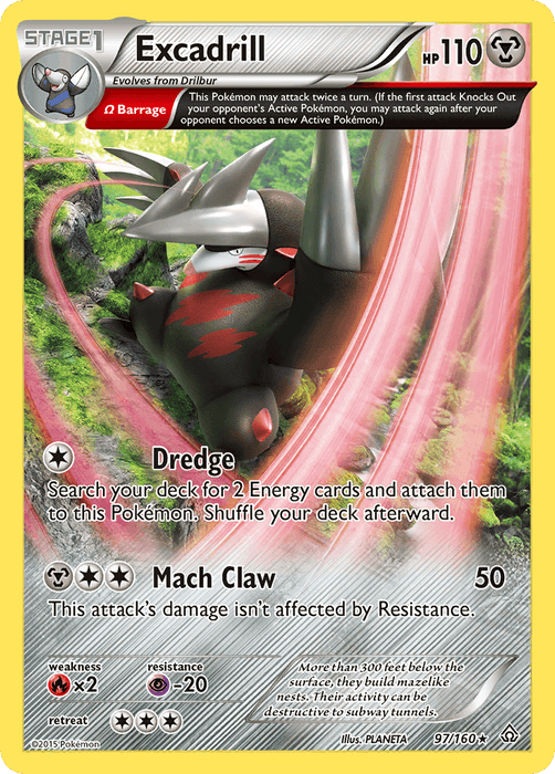 Excadrill (97/160) [XY: Primal Clash] - for just $0.55! 