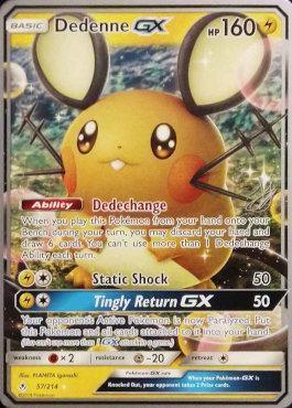 Dedenne GX (57/214) (Perfection - Henry Brand) [World Championships 2019] - for just $1.65! 