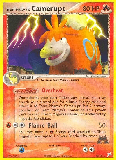 Team Magma's Camerupt (19/95) [EX: Team Magma vs Team Aqua] - for just $1.20! 