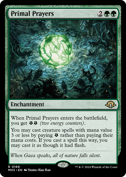 Primal Prayers (MH3-166) - Modern Horizons 3 - for just $0.07! 