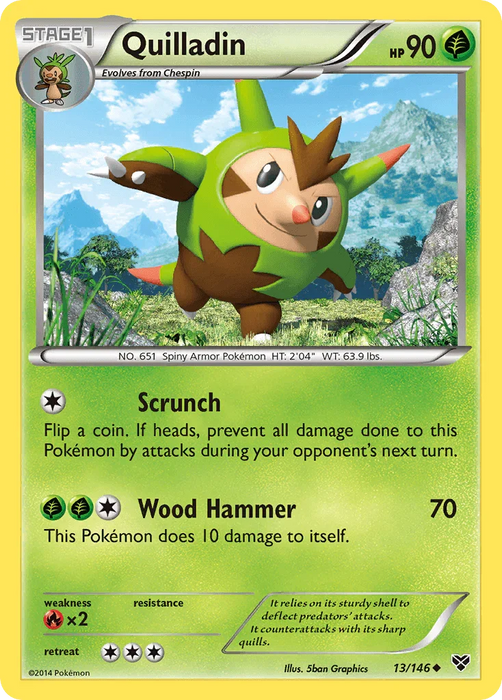 Quilladin (13/146) [XY: Base Set] - for just $0.45! 