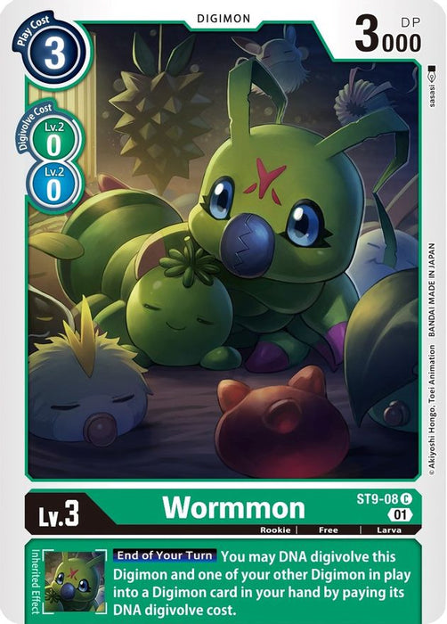 Wormmon [ST9-08] [Starter Deck: Ultimate Ancient Dragon] - Just $0.09! Shop now at Retro Gaming of Denver