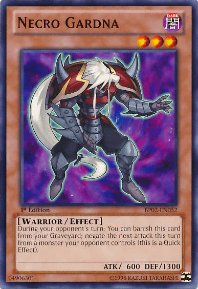 Necro Gardna [BP02-EN052] Mosaic Rare - for just $0.30! 