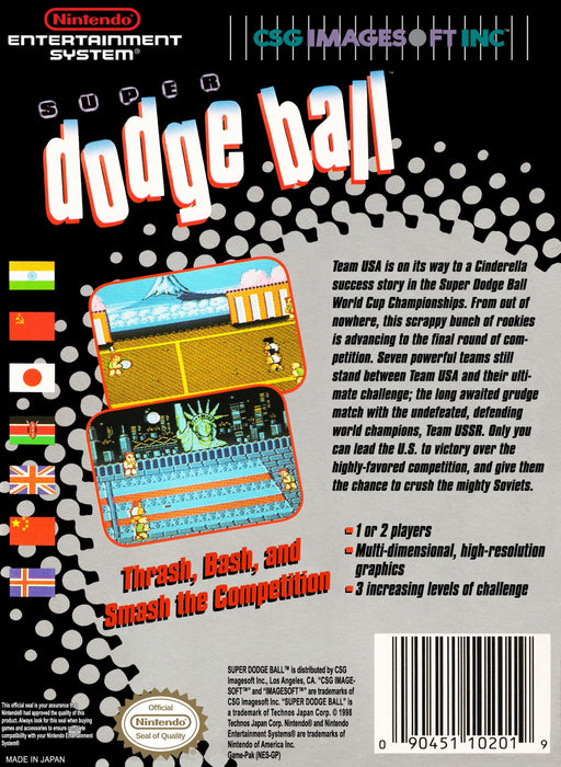 Super Dodge Ball – Nintendo Entertainment System (NES) - for just $16.99! 