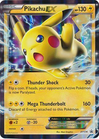 Pikachu EX (XY174) (Jumbo Card) [XY: Black Star Promos] - for just $13.15! 