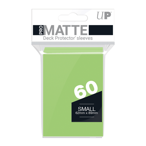 Ultra PRO: Small 60ct Sleeves - PRO-Matte (Lime Green) - Just $0! Shop now at Retro Gaming of Denver