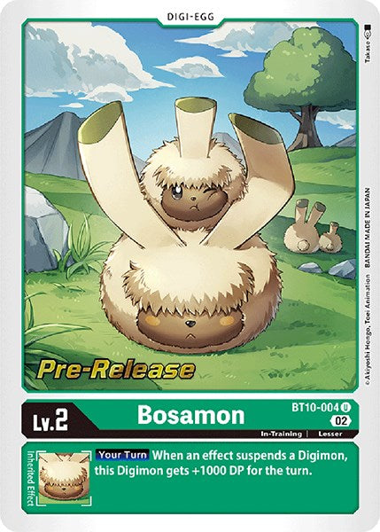 Bosamon [BT10-004] [Xros Encounter Pre-Release Cards] - Just $0.15! Shop now at Retro Gaming of Denver