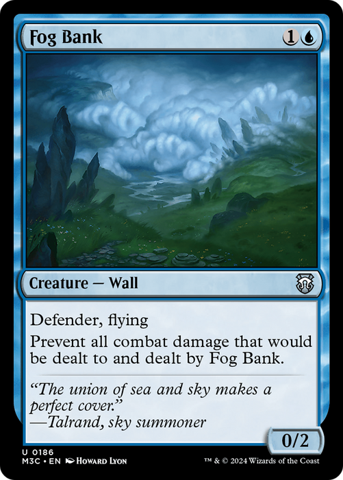 Fog Bank (M3C-186) - Modern Horizons 3 Commander - for just $0.11! 
