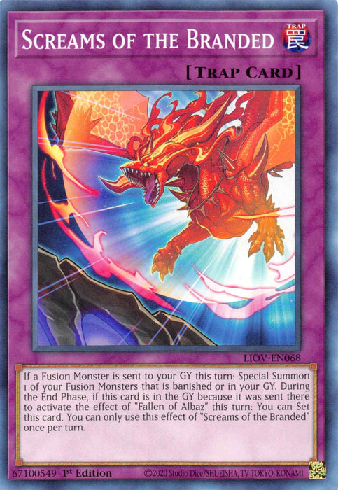 Screams of the Branded [LIOV-EN068] Common - for just $0.10! 