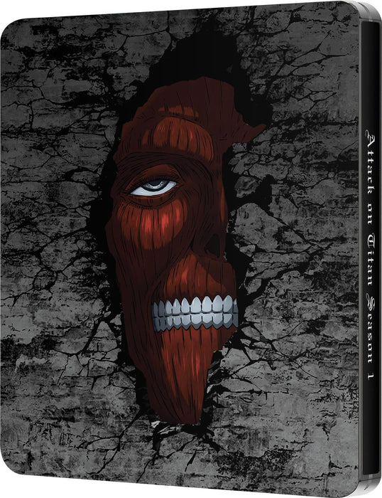 Attack on Titan: Season 1 - Limited Edition Steelbook (Blu-ray) - for just $69.99! 