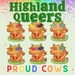 Pride Cow: Transgender Rainbow LGBTQIA+ Enamel Pin - for just $12! 