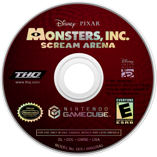 Monsters, Inc. Scream Arena – GameCube (GC) - for just $10.99! 