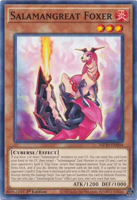 Salamangreat Foxer [MP20-EN004] Common - for just $0.10! 