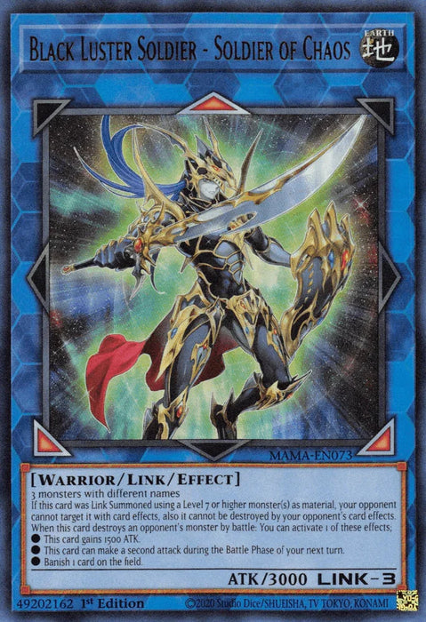 Black Luster Soldier - Soldier of Chaos [MAMA-EN073] Ultra Rare - for just $1.70! 