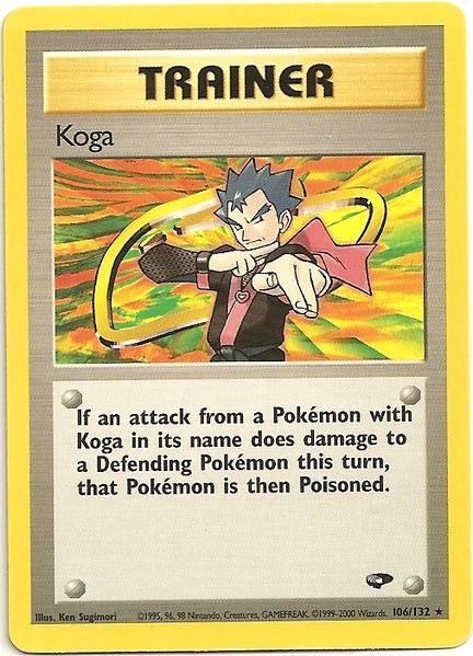 Koga (106/132) [Gym Challenge Unlimited] - for just $1.80! 