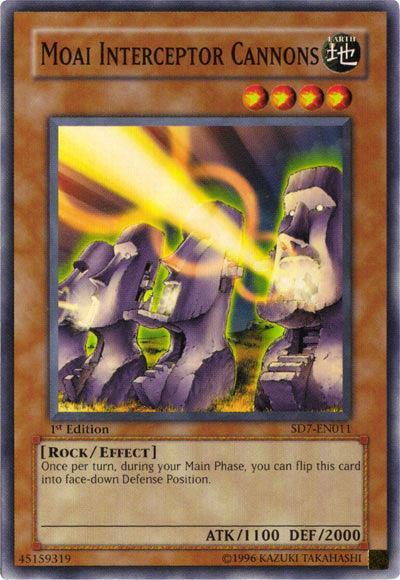 Moai Interceptor Cannons [SD7-EN011] Common - for just $0.10! 